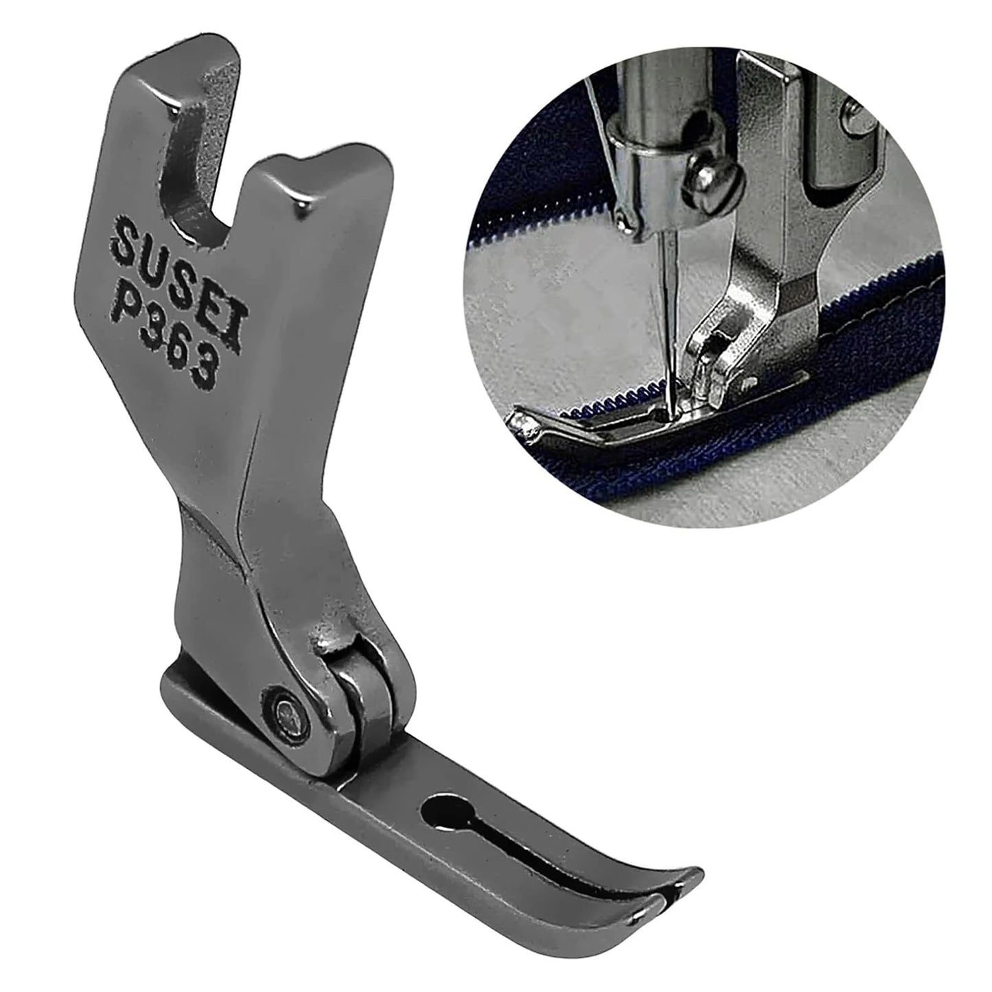 #P363+P36N+P36LN Zipper Presser Foot Set Left Right & Center For Juki Singer Brother Juki Industrial Sewing Machine Accessorie