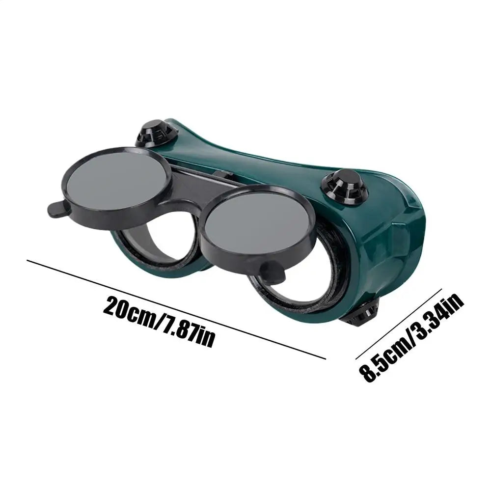 Anti-glare Protective Welding Glasses Portable Welding Goggles With Flipup Safety Protective Grinding Glasses Welder Protection