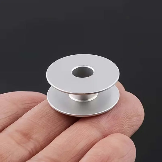 10/20Pcs Aluminum Bobbins Industrial Sewing Machine Juki Singer Consew Brother Jack Siruba Kansai Typical Zojie Yamato Bobbins