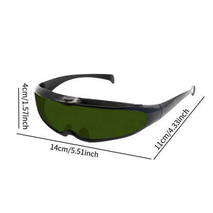 Protective Welder Glasses Convenient Anti-glare Argon Arc Welding Goggles Safety Working Eyes Protector for Torching Welders