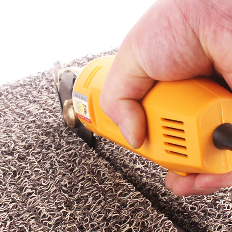 Electric Fabric Scissors 220V/110V Rotary Blade Fabric Tool Fabric Cutting Tools Electric Cutter Machine Rotary Scissors