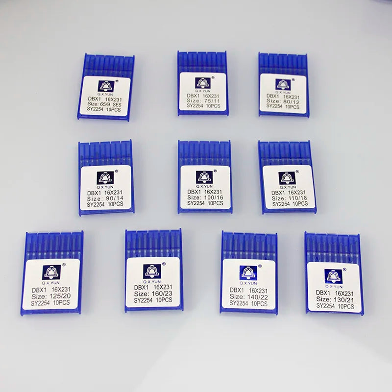 100pcs DBX1 DB*1 16X231 all size QXYUN sewing needles accessory for JUKI BROTHER industrial sewing machine parts 80/90/100/110