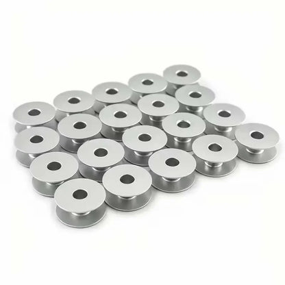 10/20Pcs Aluminum Bobbins Industrial Sewing Machine Juki Singer Consew Brother Jack Siruba Kansai Typical Zojie Yamato Bobbins