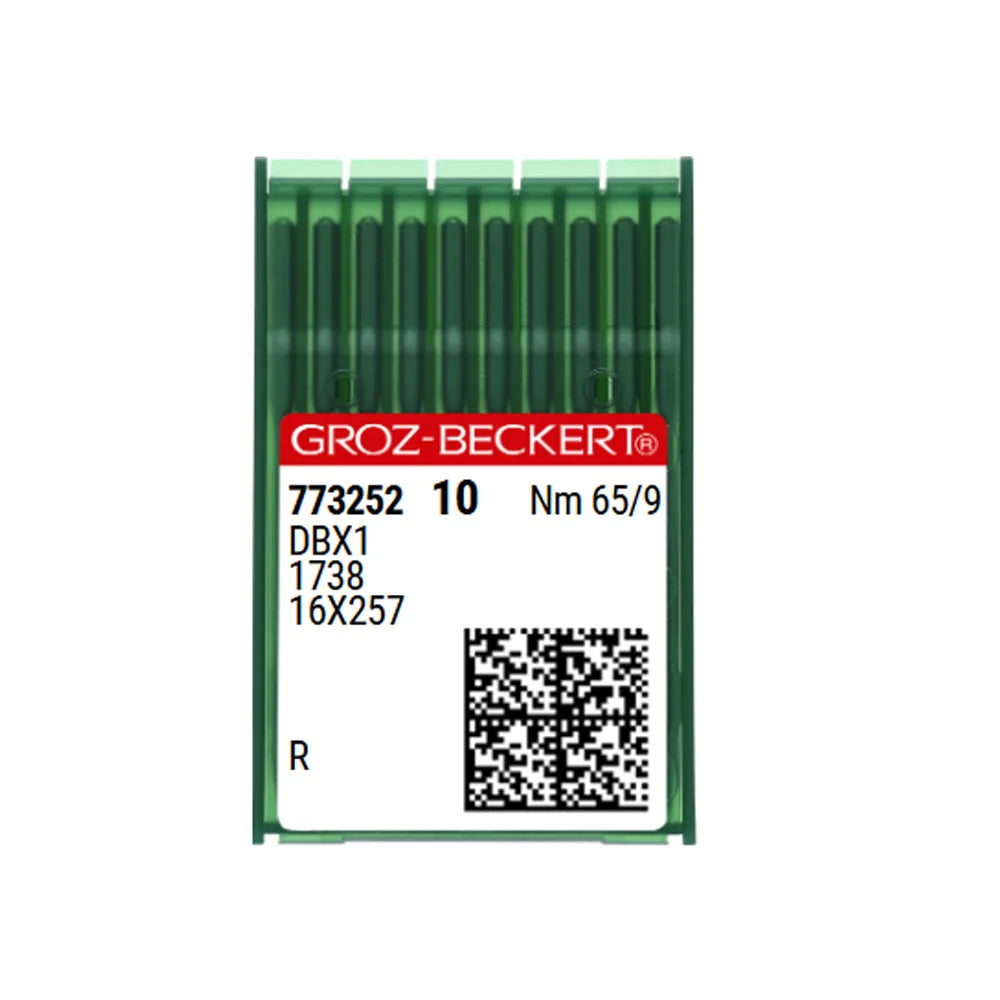 100PCS Groz Beckert DBX1 1738 16X257 Sewing Machine Needles Compatible with JUKI DDL,BROTHER DB2