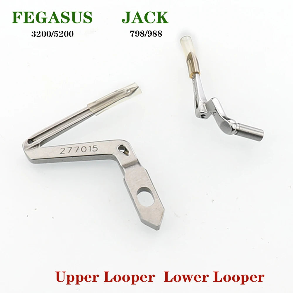 Overlock Sewing Machine Looper 277015  Upper Looper 277010A Lower Looper 277018 Chainstitch Looper Fit PEGASUS EX3200 JACK 798