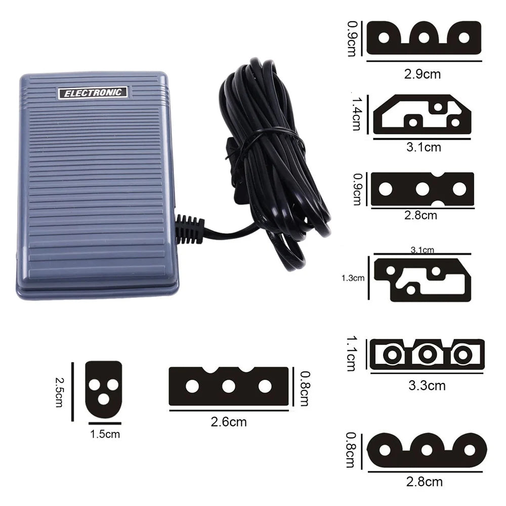 Foot Pedal Sewing Machine Electric Switch PowerCord Speed Adjustor Controller Motor Accessories Control For Brother Singer Part