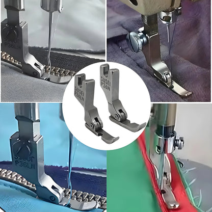 Zipper Presser Foot Set#P363+S518N+P36LN+P36N+24983 For Singer Brother Juki Industrial Lockstitch Sewing Machine Accessories