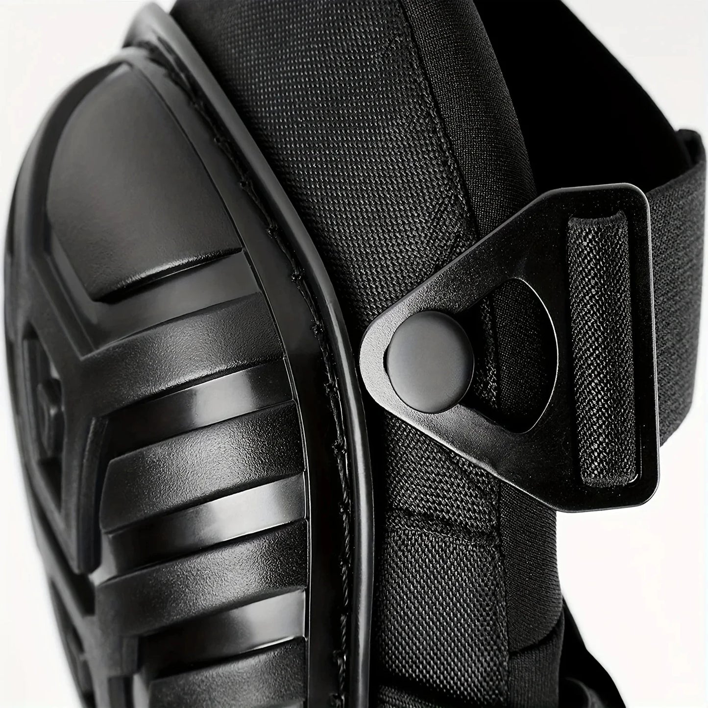 Ultra-Duty Adjustable Knee Pads for Work-Double Strap Design for Maximum Comfort&Safety in Construction,Gardening,Industrial Job