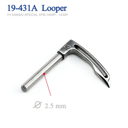5PCS 19-112 19-431 Looper For KANSAI SPECIAL DFB-1404P,BX1433P PS PSM Multi-Needle Sewing Machine Fit Eleven Needle