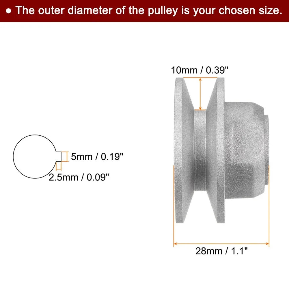 40/50/55/60/65mm Metal Industrial Sewing Machine Timming Transfer Wheel Pulley Belt Motor Clutch Slow Speed Reducing Motor Parts
