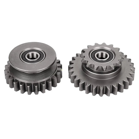 Cloth Rolling Machine 15-28 Teeth Chain Gear 24 Teeth Belt Gear Alloy Steel Knitting Large Round Machine Yongtai