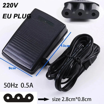Foot Pedal Sewing Machine Electric Switch PowerCord Speed Adjustor Controller Motor Accessories Control For Brother Singer Part