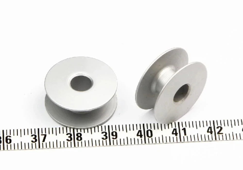10/20Pcs Aluminum Bobbins Industrial Sewing Machine Juki Singer Consew Brother Jack Siruba Kansai Typical Zojie Yamato Bobbins