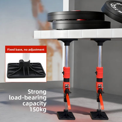 Adjustable Slow Drop Cabinet Lifter Tool Extendable Support for Effortless Installation