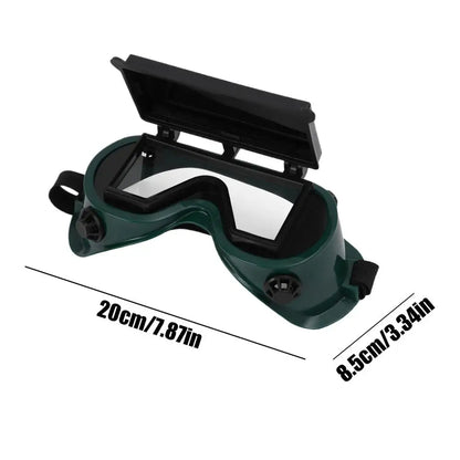 Anti-glare Protective Welding Glasses Portable Welding Goggles With Flipup Safety Protective Grinding Glasses Welder Protection