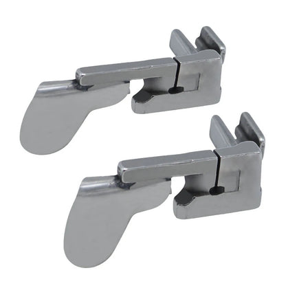 1 PC Industrial Sewing Machine Curved Hemming Foot Silk Chiffon Skirt Crimping Presser Foot Hem Pull Tube Presser Foot
