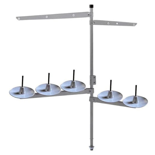 Industrial Metal Sewing Machine Sewing Thread Stand For Sewing Embroidery Supplies With Heavy Duty Plastic Base