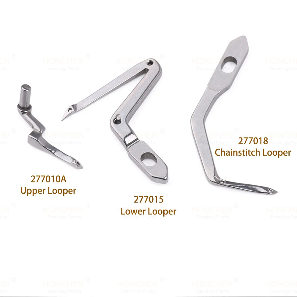 Overlock Sewing Machine Looper 277015  Upper Looper 277010A Lower Looper 277018 Chainstitch Looper Fit PEGASUS EX3200 JACK 798