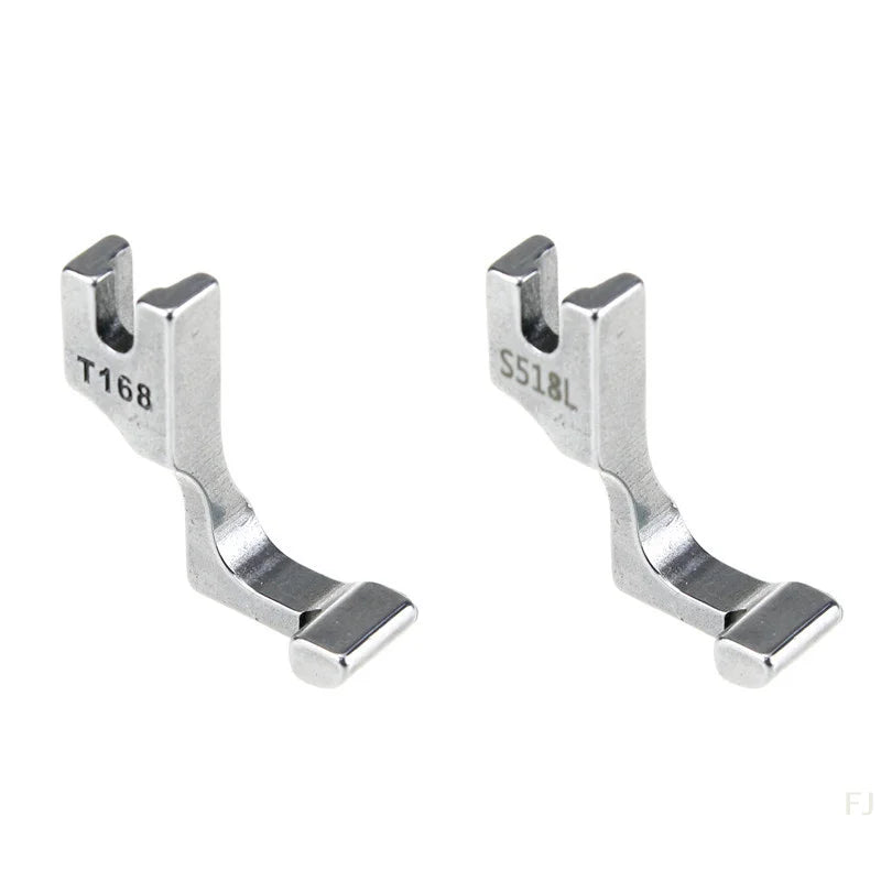 [YU]#S518L/T168 Industrial Sewing Machine Single-Sided Invisible Zipper Presser Foot
