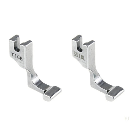[YU]#S518L/T168 Industrial Sewing Machine Single-Sided Invisible Zipper Presser Foot