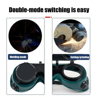 Anti-glare Protective Welding Glasses Portable Welding Goggles With Flipup Safety Protective Grinding Glasses Welder Protection