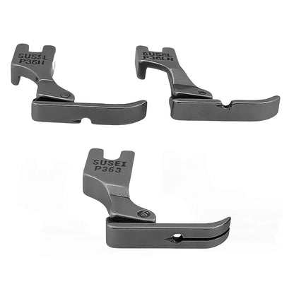 #P363+P36N+P36LN Zipper Presser Foot Set Left Right & Center For Juki Singer Brother Juki Industrial Sewing Machine Accessorie