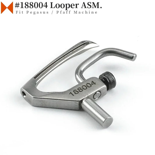#188004 Looper ASM. (Inlcude Guard) For Pegasus TM625, Pfaff 5642,5600,5462,5625 Chain Stitch Sewing Machine Parts 91-176055-91