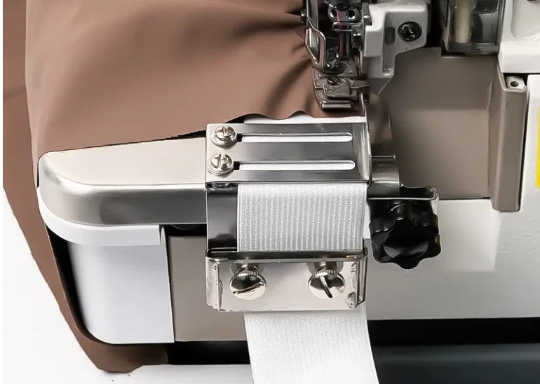 Adjustable elastic band tool for overlock machines - wide & narrow edge sealing machine accessories