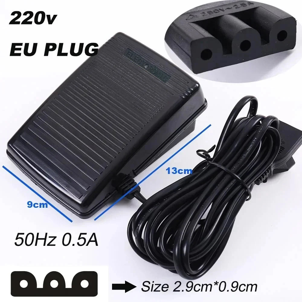 Foot Pedal Sewing Machine Electric Switch PowerCord Speed Adjustor Controller Motor Accessories Control For Brother Singer Part