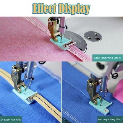 SY-73S Sewing Machine Presser Foot Removable Multi-function Hemming Folding Presser Sewing Machine Edge Wrapping