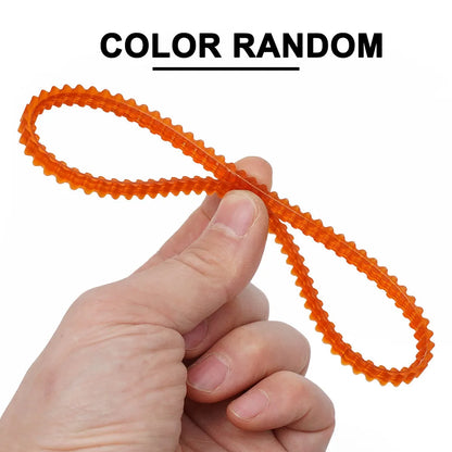 2 Pcs Random Color Of Household Sewing Machine Belt Nylon Beige High Quality Motor Serrated Belts