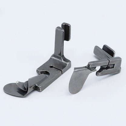 1 PC Industrial Sewing Machine Curved Hemming Foot Silk Chiffon Skirt Crimping Presser Foot Hem Pull Tube Presser Foot