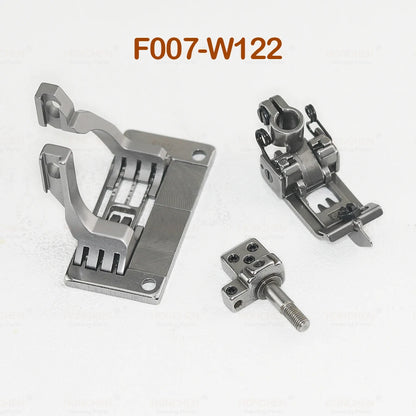 SIRUBA Overlock Sewing Machine Gauge Set F007E-W122 Needle Plate E1524 E1826 Presser Foot P0024 ThreeNeedle FiveLines Gauge Set