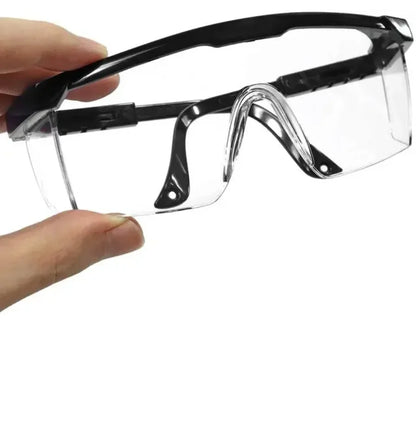 2Pairs Goggles Of Anti-Splash Windproof And Dustproof Laboratory Industrial Riding Safety Goggles Men's And Women's Glasses