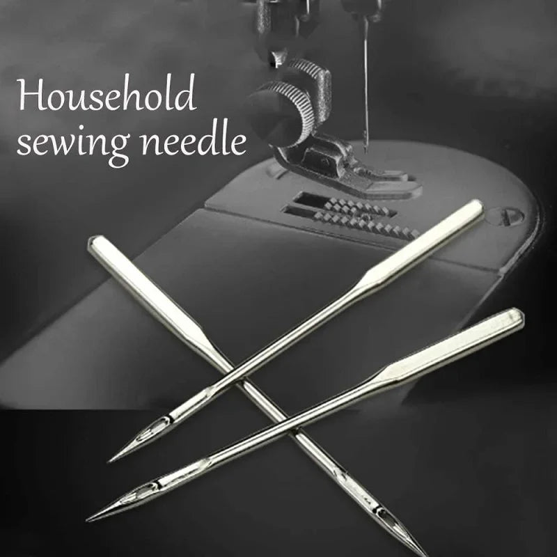 50PcsUniversal Sewing Machine Needles - Sharp Precision Points for Singer, Brother & Low Shank Machines | Multi-Brand Compatible