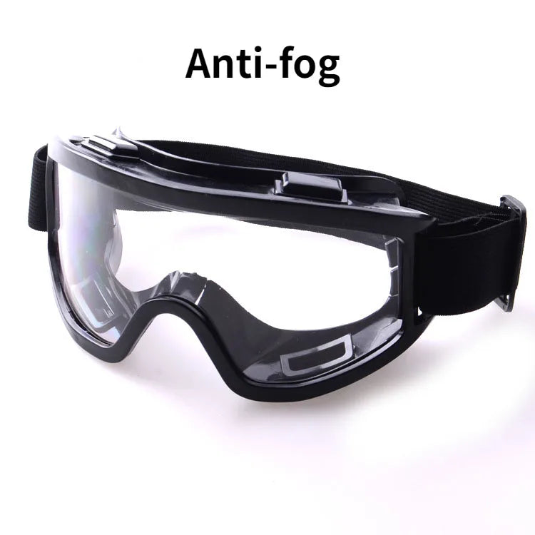 Fog-proof Safety Goggles Anti Splash Dust-Proof Work Lab Eyewear Eye Protection Research Safe Riding Goggle Glasses Clear Lens