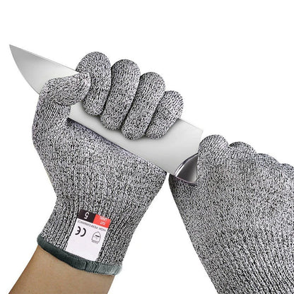 Security Protection Anti-Cut Gloves Cut Proof Stab Resistant Stainless Steel Wire Metal Mesh Butcher Cut-Resistant Work Gloves