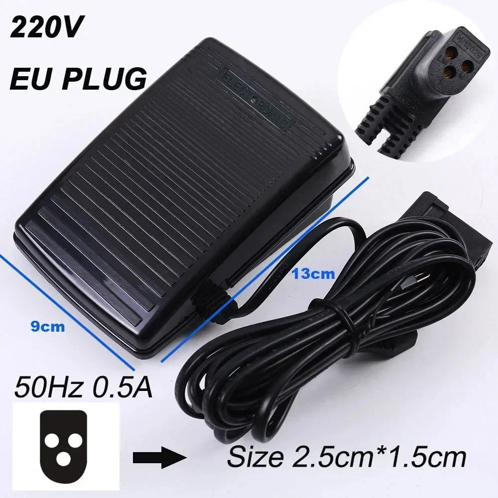 Foot Pedal Sewing Machine Electric Switch PowerCord Speed Adjustor Controller Motor Accessories Control For Brother Singer Part