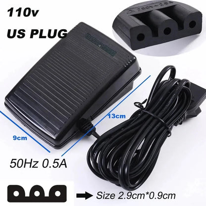 Foot Pedal Sewing Machine Electric Switch PowerCord Speed Adjustor Controller Motor Accessories Control For Brother Singer Part