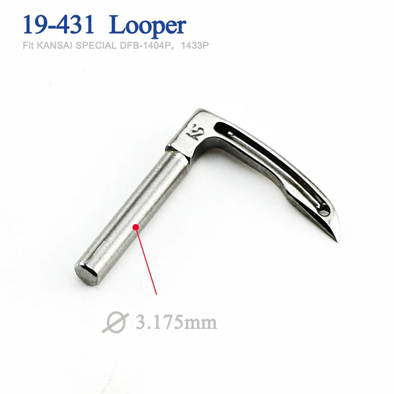 5PCS 19-112 19-431 Looper For KANSAI SPECIAL DFB-1404P,BX1433P PS PSM Multi-Needle Sewing Machine Fit Eleven Needle