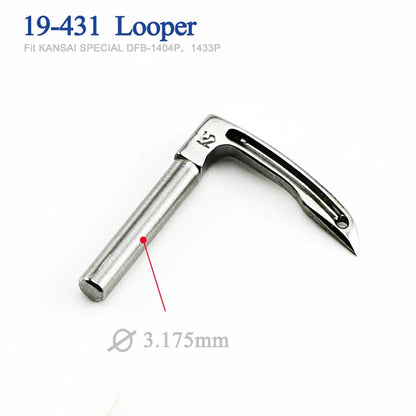 5PCS 19-112 19-431 Looper For KANSAI SPECIAL DFB-1404P,BX1433P PS PSM Multi-Needle Sewing Machine Fit Eleven Needle
