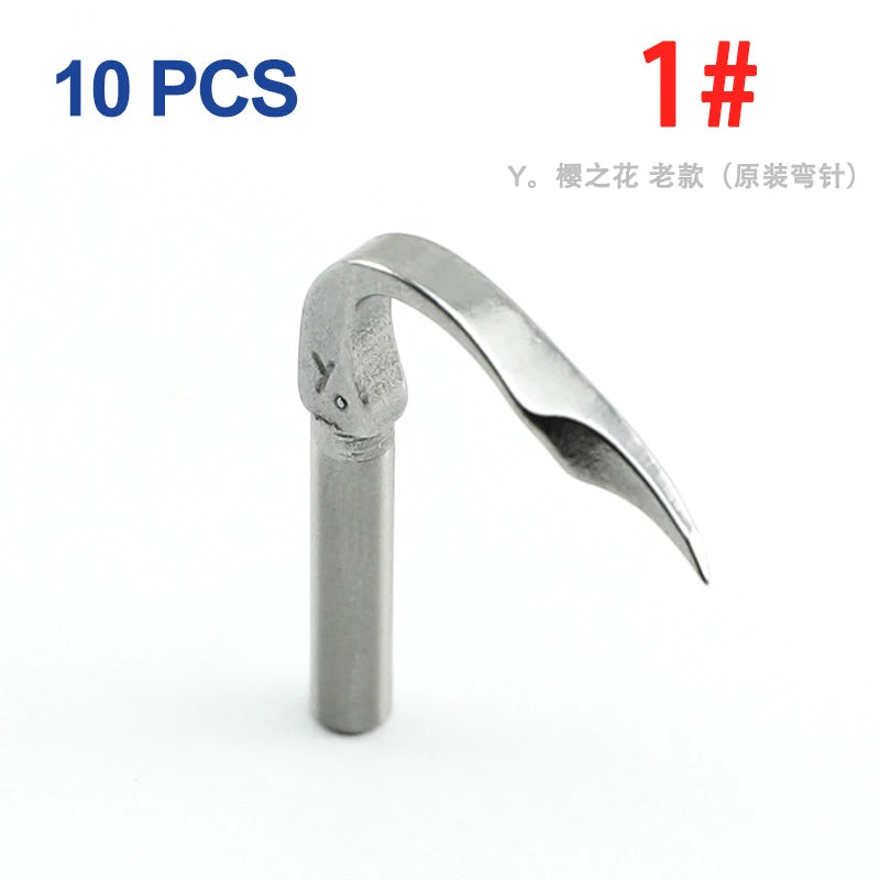 10 PCS 19-112 Looper For KANSAI SPECIAL  DFB1404 1433P SIRUBA VC008 12064P Industrial Multi-Needle Sewing Machine  Parts