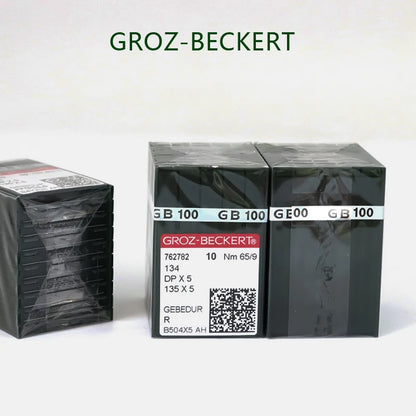 100 PCS Sewing Machine Needles GROZ-BECKERT  DPX5 135X5 GEBEDUR Heat Proof Titanium Needle For Buttonhole Bar Tacking Machine