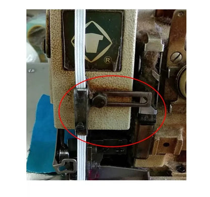 Industrial Overlock Machine Sewing  Rubber Band Holder     Clamp Elastic Adjustable Control