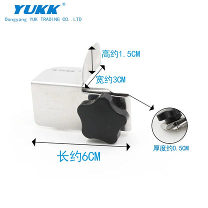 Adjustable Industrial Overlock Sewing Machine Rule, Seam Guide, Hemmer Guider, Hem Guider, Thin Material Anti-wrinkle
