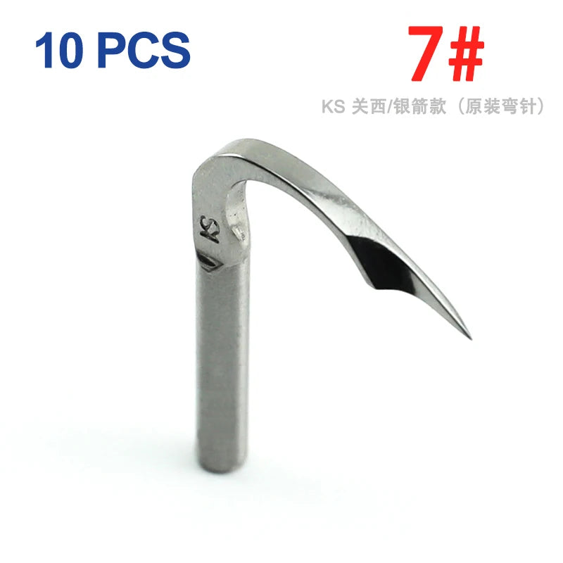 10 PCS 19-112 Looper For KANSAI SPECIAL  DFB1404 1433P SIRUBA VC008 12064P Industrial Multi-Needle Sewing Machine  Parts