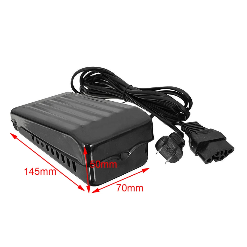 220V 180W 10000RPM Electric Sewing Machine Motor Set Home Sewing Machine Accessories Black Motor With Foot Control Pedal