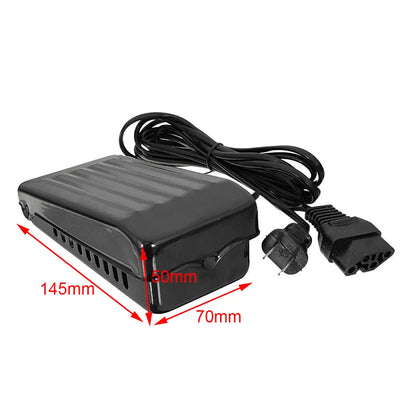 220V 180W 10000RPM Electric Sewing Machine Motor Set Home Sewing Machine Accessories Black Motor With Foot Control Pedal