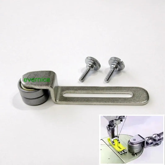 Industrial Sewing Machine Edge Guide W/ 2 Bearings Smoother Working For JUKI DDL