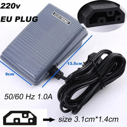 Foot Pedal Sewing Machine Electric Switch PowerCord Speed Adjustor Controller Motor Accessories Control For Brother Singer Part